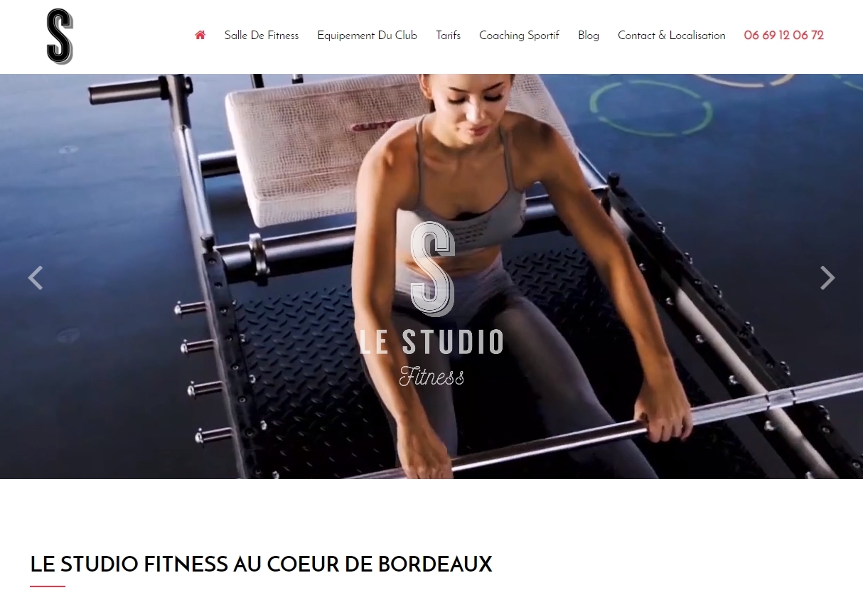 Studio fitness haut de gamme à Bordeaux